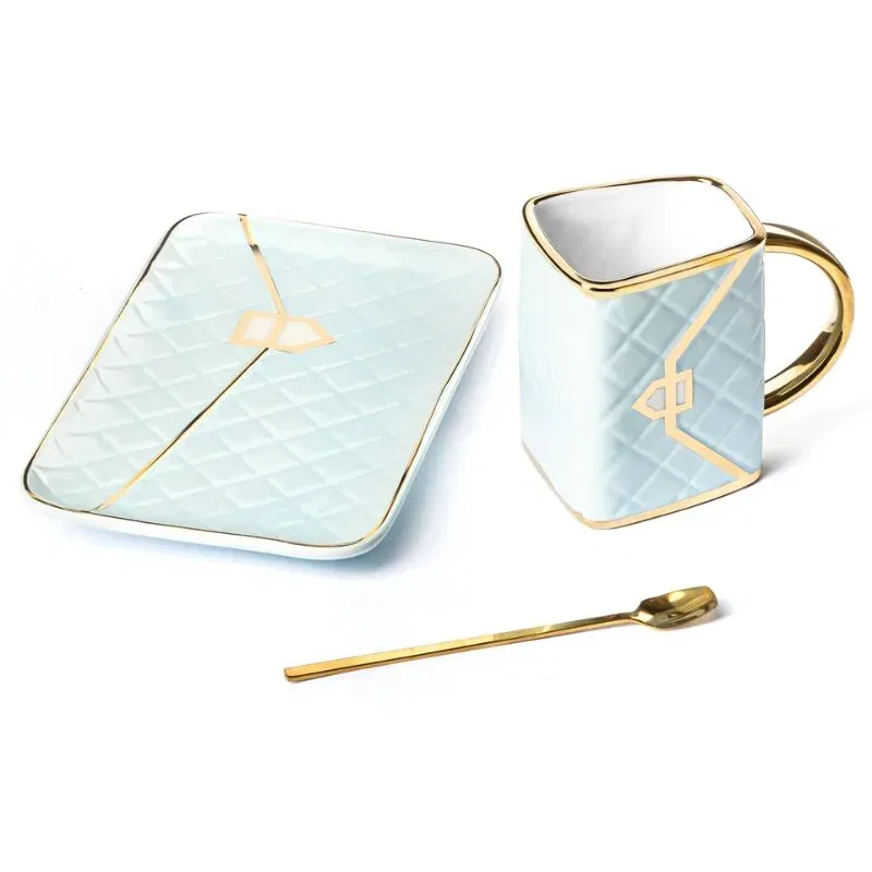 Set Cadou Cana si Suport Tip Geanta Mint [5]