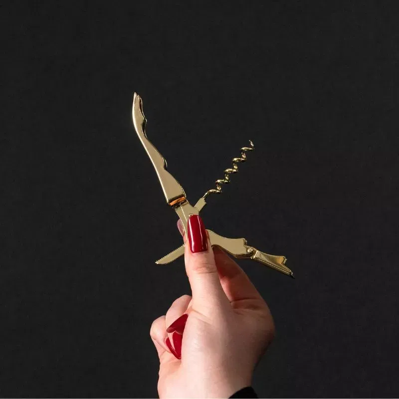 Set cadou Cocktail Shaker Mixology cu 11 accesorii 750ml Gold [19]