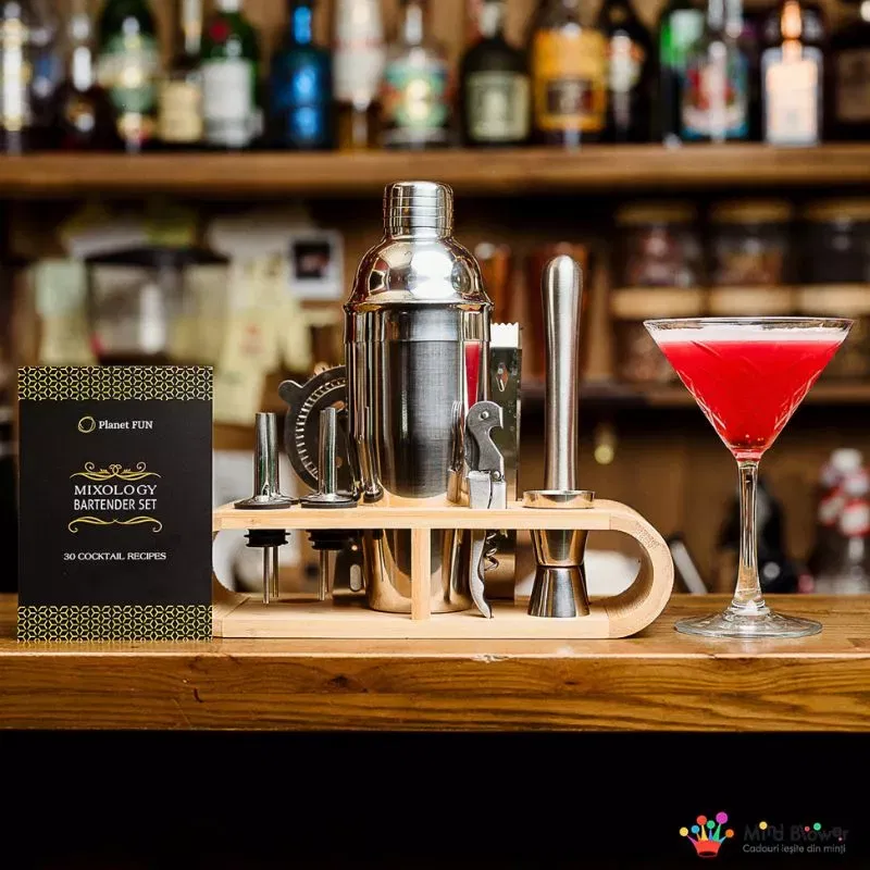 Set cadou Cocktail Shaker XL - cu 12 accesorii [1]
