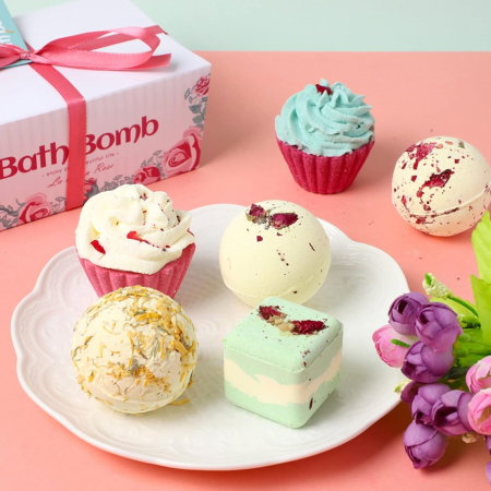 Set Cadou cu 6 Bombe de Baie, Fresh Escape [3]