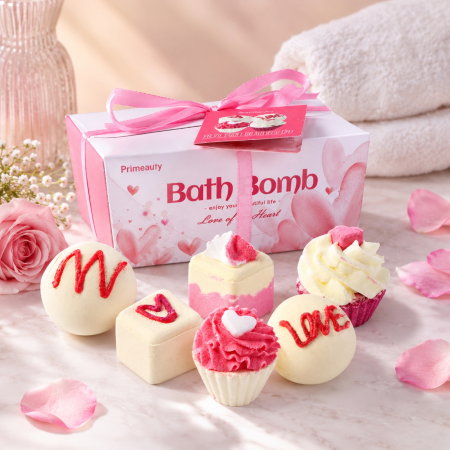 Set Cadou cu 6 Bombe de Baie, Love Edition [1]
