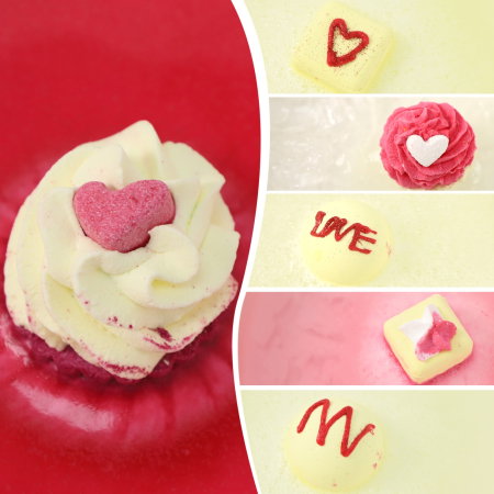 Set Cadou cu 6 Bombe de Baie, Love Edition [4]