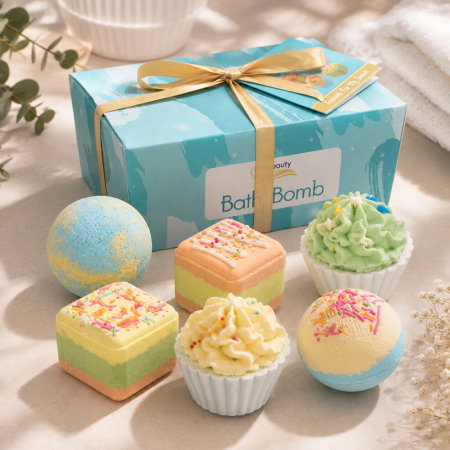 Set Cadou cu 6 Bombe de Baie, Ocean Breeze [2]