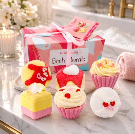 Set Cadou cu 6 Bombe de Baie, Spa Moments [3]
