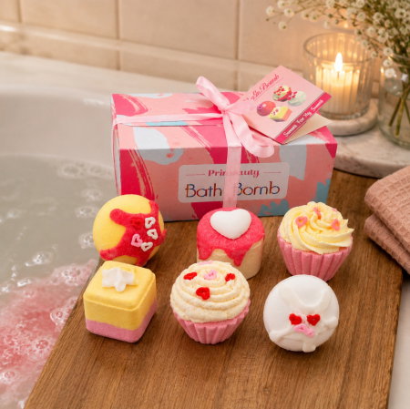 Set Cadou cu 6 Bombe de Baie, Spa Moments [1]