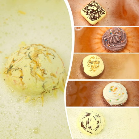 Set Cadou cu 6 Bombe de Baie, Sweet Temptation [5]