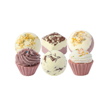 Set Cadou cu 6 Bombe de Baie, Sweet Temptation [11]