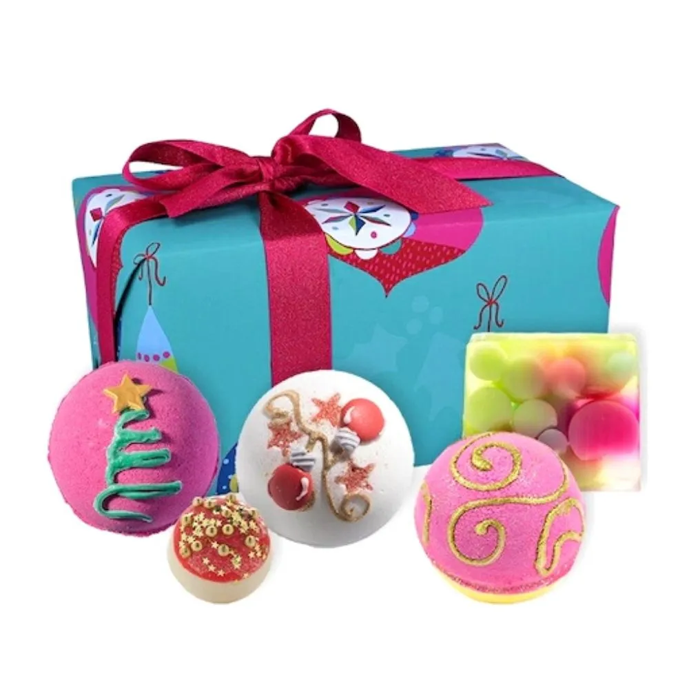Cadouri pentru Iubita - Set cadou de Craciun cosmetice de baie, Incredibauble, 5 pcs