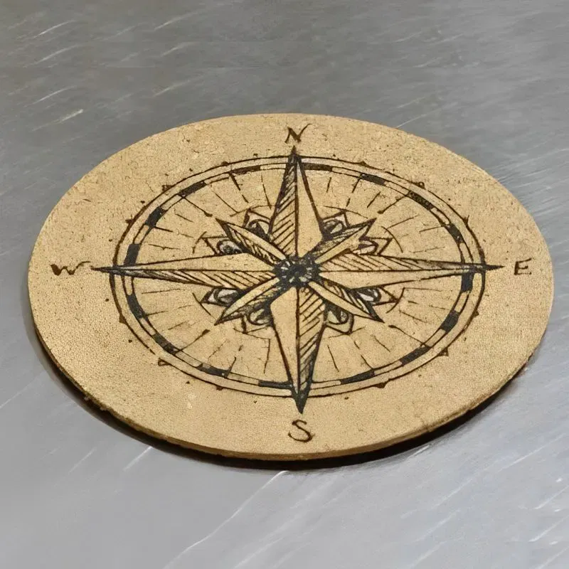 Set cadou decantor Glob Pamantesc cu doua pahare Deluxe [16]