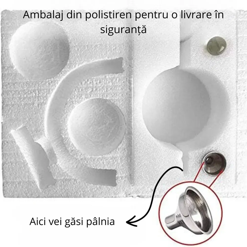 Set cadou decantor Glob Pamantesc cu doua pahare Epique [22]