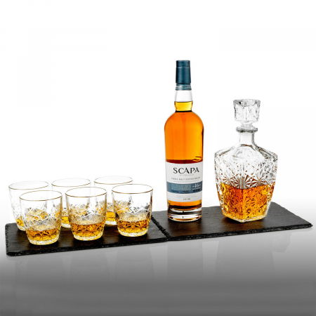 Set cadou decantor Sticla cu sase pahare Dedalo [4]