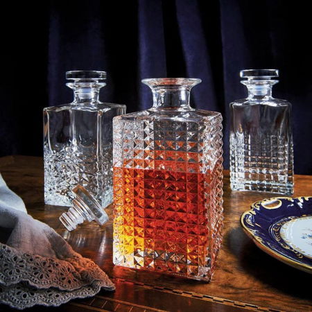 Set cadou decantor Whiskey Sticla cu 4 pahare Elixir [3]