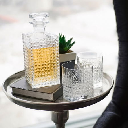 Set cadou decantor Whiskey Sticla cu 4 pahare Elixir [2]