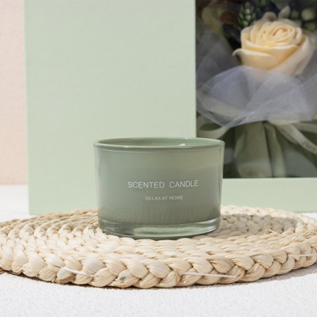 Set cadou femei cu flori din sapun si lumanare, Secret Garden [5]