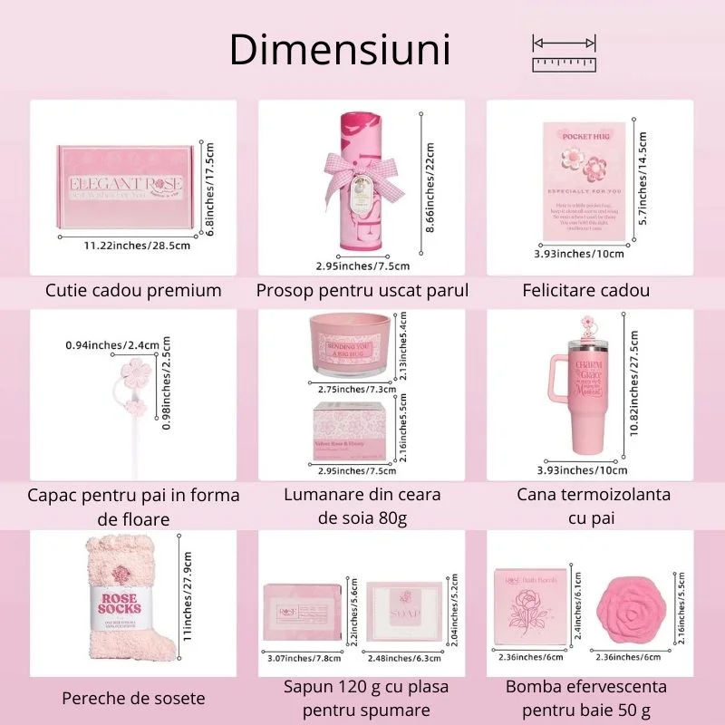 Set cadou femei Elegant Rose [7]