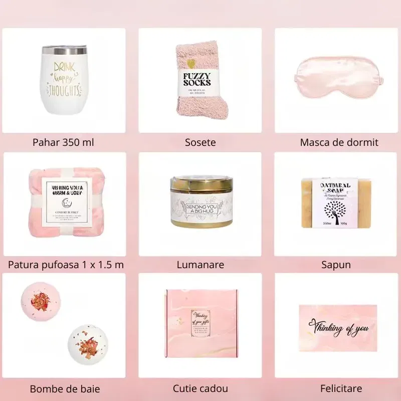 Set cadou femei Pink Escape [6]
