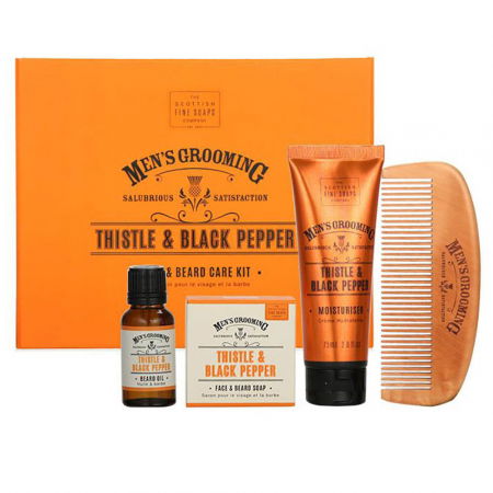 Set cadou kit ingrijire barba, The Scottish Fine Soaps [1]