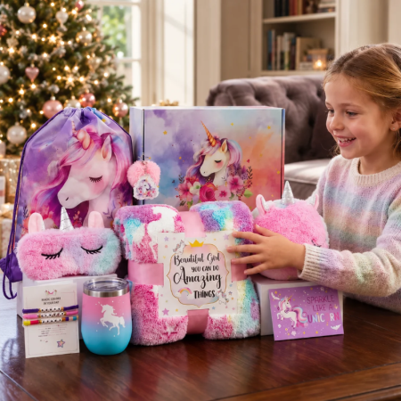 Cadouri Black Friday - Set cadou pentru fete Unicorn