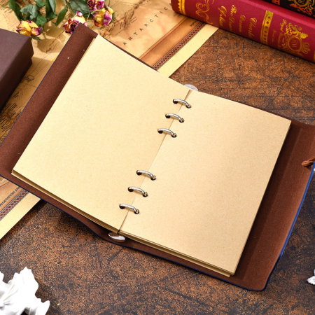 Set Cadou Vintage cu Jurnal si Pix, Copacul Vietii Verde [6]
