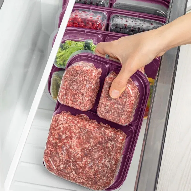 Set cutie de depozitare 8 piese Violet [1]