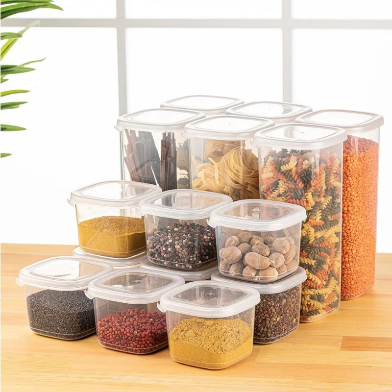 Cele mai noi - Set Cutii Organizare Practica Alb - 15 Piese