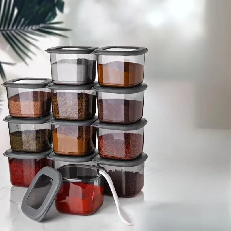 Set Cutii Organizare Practica Antracit - 12 Piese [0]