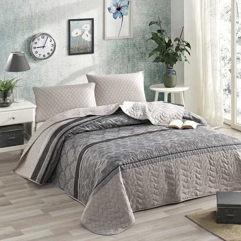 Set cuvertura Creative - Gri, 160x220 cm, 1 fata de perna [0]