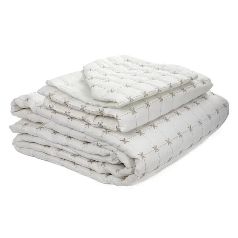 Set cuvertura matlasata din bumbac pentru pat dublu [1]