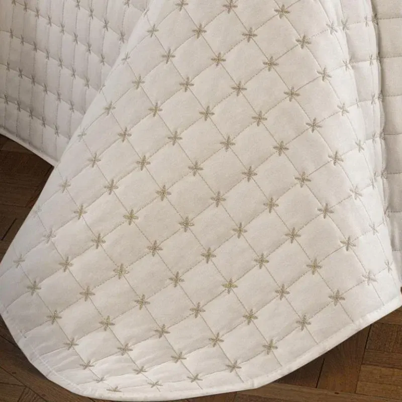 Set cuvertura matlasata din bumbac pentru pat dublu [2]