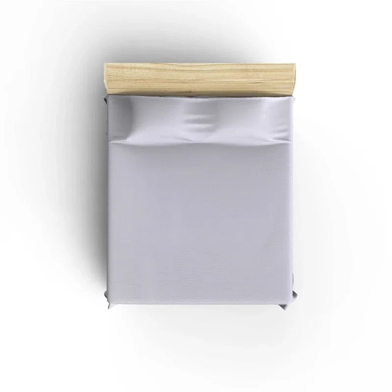 Set cuvertura pat dublu, bumbac, alb, 220x240 cm [1]