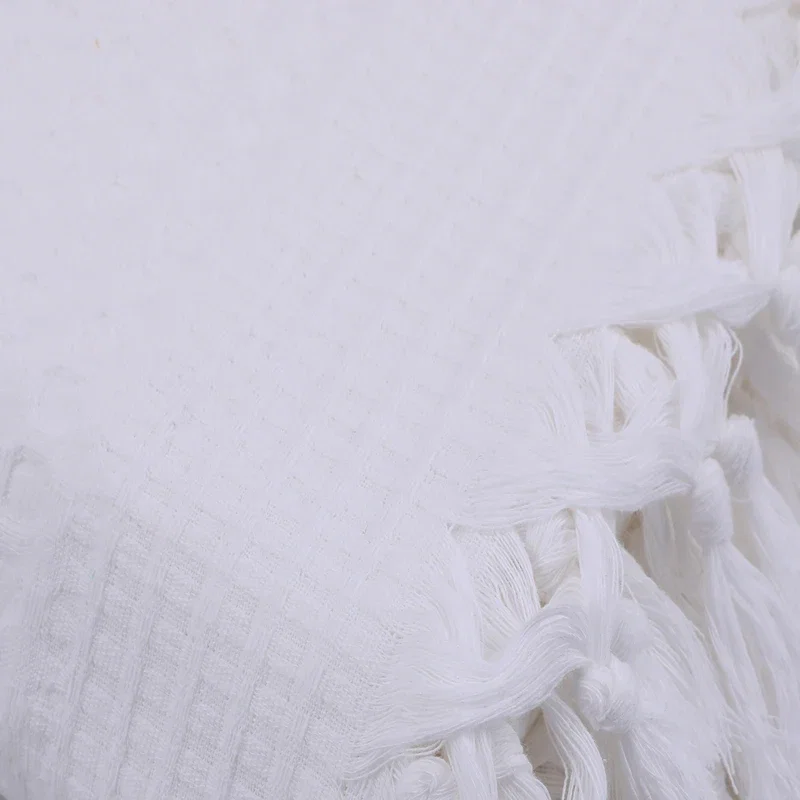 Set cuvertura pat dublu, bumbac, alb, 220x240 cm [2]