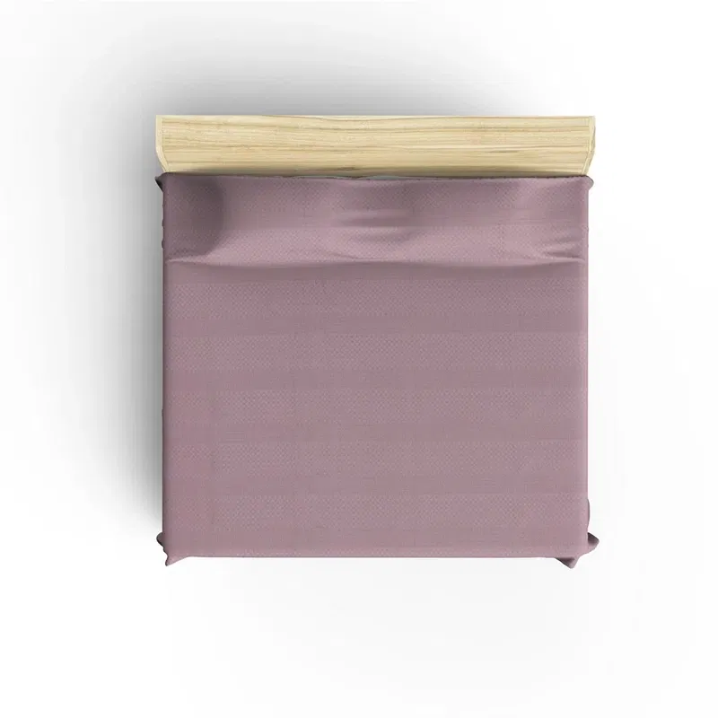 Set cuvertura pat dublu, bumbac, mov, 220x240 cm [1]