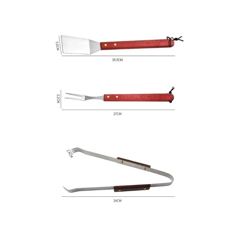 Set gratar 7 ustensile cu husa textila [6]