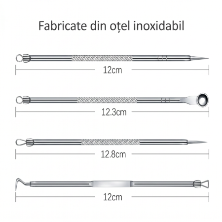 Set instrumente pentru puncte negre si acnee [5]