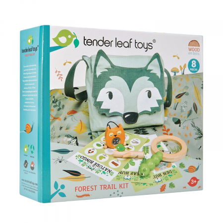 Set jucarii din lemn Kitul micului excursionist, 10 piese [8]