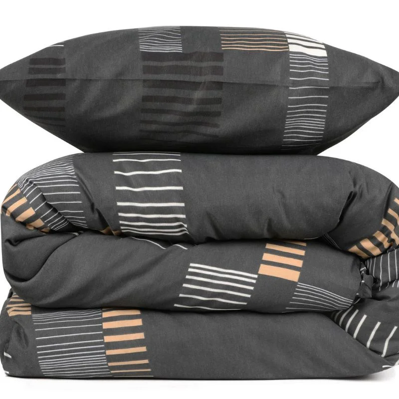 Set lenjerie de pat bumbac poliester 200x220 cm, stil rafinat [2]