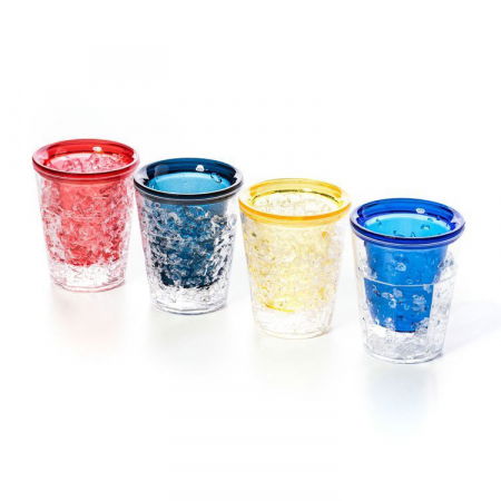 Set pahare shot colorate frigorifice [4]