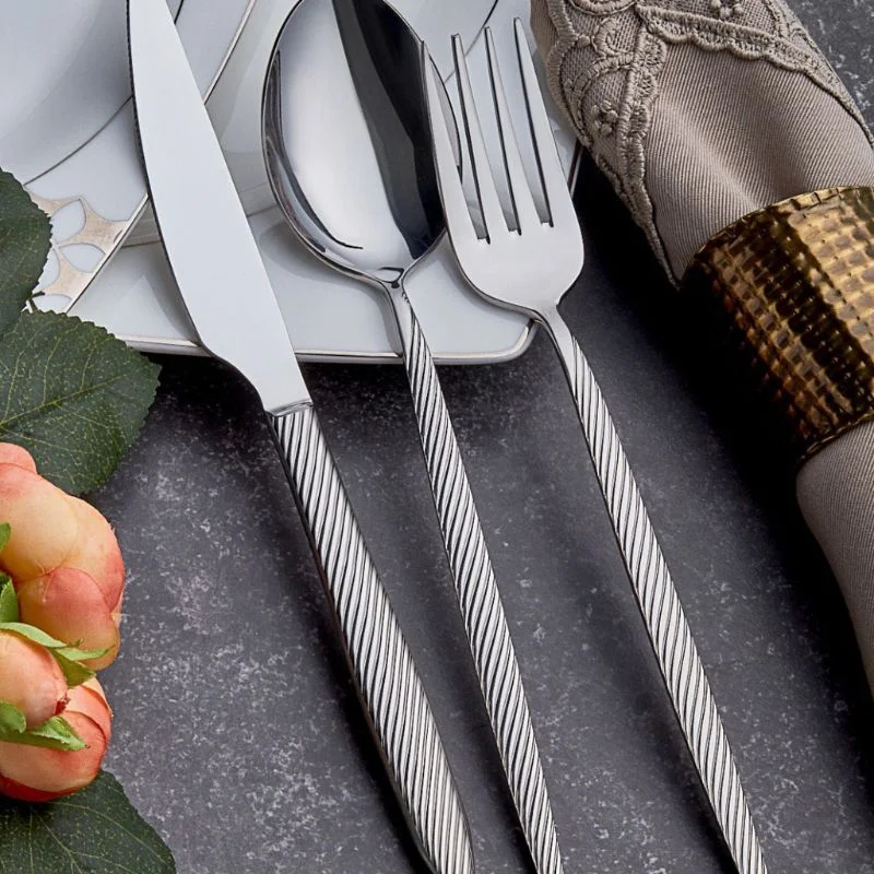 Set Tacamuri din Otel Inoxidabil - 24 Piese [0]