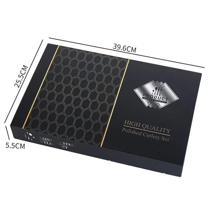 Set tacamuri stil portughez 24 piese argintiu din otel inoxidabil [3]