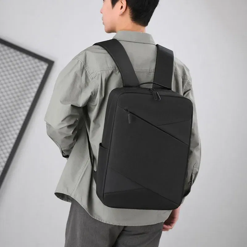 Set Trio Rucsac Laptop cu USB Negru [2]