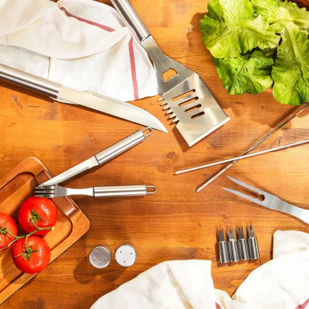 Set ustensile gratar cu Servieta eleganta, 26 piese [17]