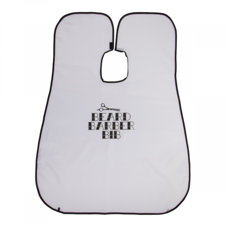Sort de barbierit Beard Barber Bib [7]