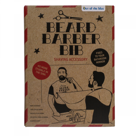 Sort de barbierit Beard Barber Bib [5]