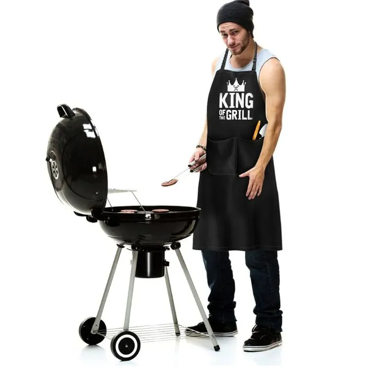 Sort de bucatarie amuzant King of the Grill [1]
