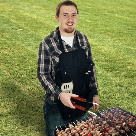 Set cadou sort cu ustensile gratar [1]