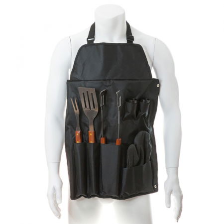 Set cadou sort cu ustensile gratar [2]