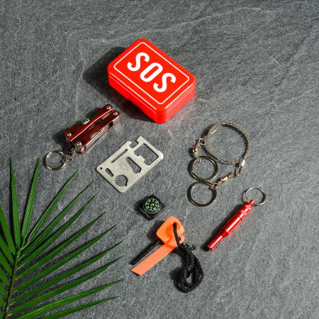 SOS Kit supravietuire multifunctional, 6 unelte [3]