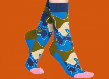 Sosete albastre Wiz Khalifa [1]