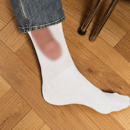 Cadouri Pentru Secret Santa - Sosete amuzante cu P