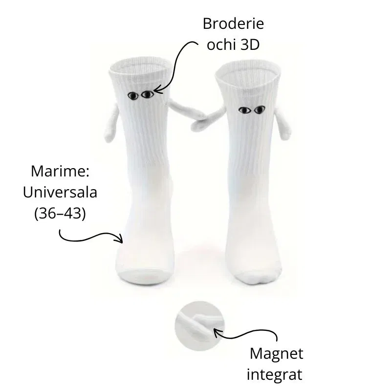 Sosete amuzante cuplu cu magnet [7]